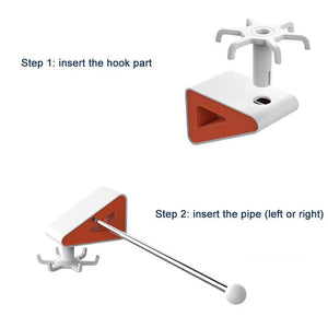Seamless Rotating Hook With Steel Pipe
