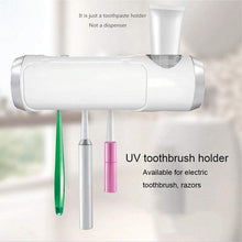 Load image into Gallery viewer, UV Toothbrush Holder(5 Toothbrushes Holding and Four Stickers Included)