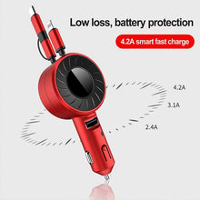 Load image into Gallery viewer, 3-IN-1 Retractable Phone Charging Cable