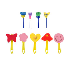 Load image into Gallery viewer, Children&#39;s Sponge Painting Tool Set
