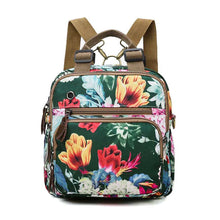 Load image into Gallery viewer, Leisure Style Flower Pattern Backpack