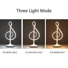 Load image into Gallery viewer, Musical Note Lamp