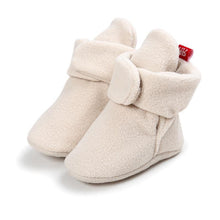 Load image into Gallery viewer, Baby Cozy Fleece Booties with Non Skid Bottom