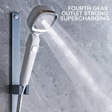 Load image into Gallery viewer, 4-mode Handheld Pressurized Shower Head with Pause Switch