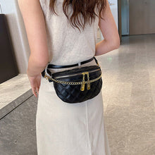 Load image into Gallery viewer, Versatile diamond plaid chest bag