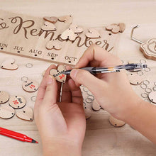 Load image into Gallery viewer, Wooden Calendar Board