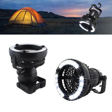 Load image into Gallery viewer, Portable Camping Lantern with Ceiling Fan