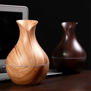 Household Wood Vase Humidifier