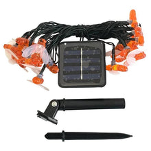 Load image into Gallery viewer, Solar-Powered LED Bee String Lights