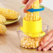 Load image into Gallery viewer, Cob Corn Stripper With Built-In Measuring Cup And Grater