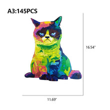 Load image into Gallery viewer, Rainbow Cat Puzzles