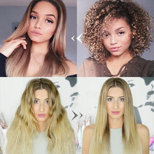 Load image into Gallery viewer, Ceramic straightening hair brush