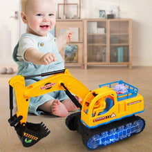 Load image into Gallery viewer, Simulated Electric Bulldozer Excavator
