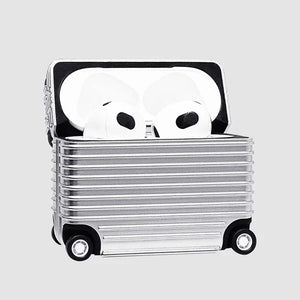 Funny Luggage Earphones Case