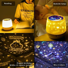 Load image into Gallery viewer, Multifunctional LED Night Light Star Projector Lamp, 5 Sets of Film