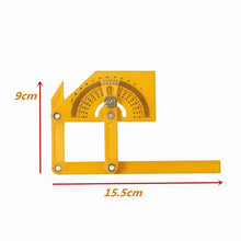 Load image into Gallery viewer, Plastic Protractor and Angle Finder