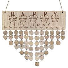 Load image into Gallery viewer, Wooden Calendar Board