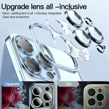 Load image into Gallery viewer, Electroplating Wireless Magnetic Charging All-Inclusive Lens iPhone Case