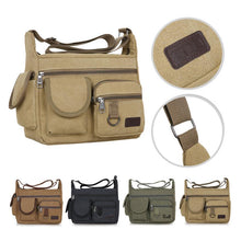 Load image into Gallery viewer, New Canvas Men's Shoulder Bag