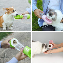 Load image into Gallery viewer, Portable Pet Water and Food Bottle