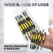 Load image into Gallery viewer, Metal Crowbar 6-Piece Set