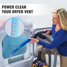 Load image into Gallery viewer, Dryer Vent Vacuum Hose Head Clean Dust Lint