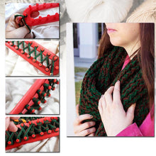 Load image into Gallery viewer, Scarf Knitting Loom Kit