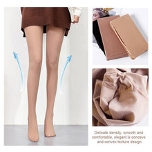 Load image into Gallery viewer, Ladies Slimming stockings opaque tights plus size