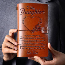 Load image into Gallery viewer, Vintage Engraved Journal