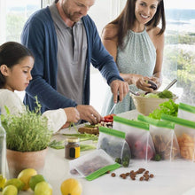 Load image into Gallery viewer, Stand Up Reusable Food Bags