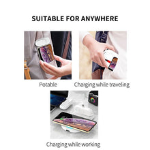 Load image into Gallery viewer, Portable charger with magnetic head for iPhone / Android / Type-C