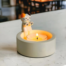 Load image into Gallery viewer, Cute Cat Candle Holder