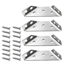 Load image into Gallery viewer, Universal Stainless Steel Furniture Corner Connector(10pcs)