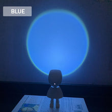 Load image into Gallery viewer, Romantic Modern Robot Sunset Lamp