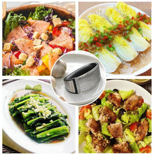 Load image into Gallery viewer, Premium Stainless Steel Garlic Press, Garlic Press Cooking Tool