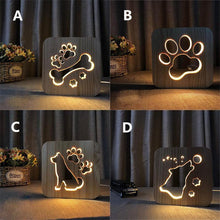 Load image into Gallery viewer, House Decor LED Wooden Lamp
