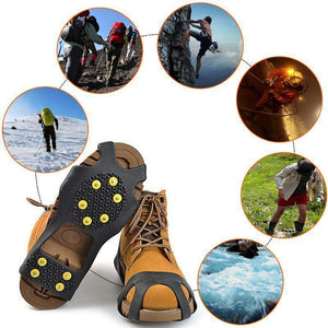 Outdoor Ice Traction & Non-Slip Shoe Covers