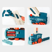 Load image into Gallery viewer, Domino Train Blocks Set Building and Stacking Toy For Kids