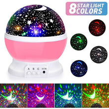 Load image into Gallery viewer, Night Light Romantic Starry Sky LED Projector Lamp
