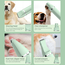 Load image into Gallery viewer, 4-in-1 pet hair shaver