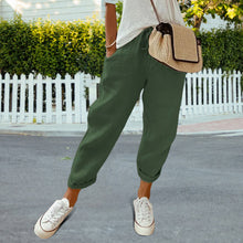 Load image into Gallery viewer, Solid Color Casual Pants