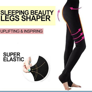 High-waist belly pants, women's tight body shaping pants