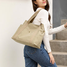 Load image into Gallery viewer, Vintage Simple Canvas Bag