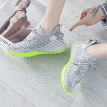 Load image into Gallery viewer, Net Surface Breathable Lace-Up Yeezy Sneakers