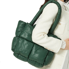 Load image into Gallery viewer, Women Padded Quilted Handbag