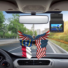 Load image into Gallery viewer, Eagle Flag Hanging Ornament for Car
