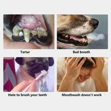 Load image into Gallery viewer, Pet Teeth Cleaning Finger Wipes(50 pieces)