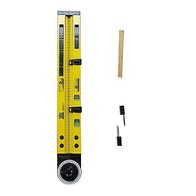 Load image into Gallery viewer, 3-in-1 Aluminum Alloy Spirit Level Compass Protractor