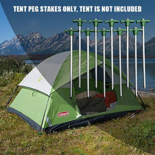 Load image into Gallery viewer, Non-Rust Camping Family Tent Pop Up Canopy Stakes
