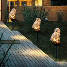 Load image into Gallery viewer, Solar Owl Lamp